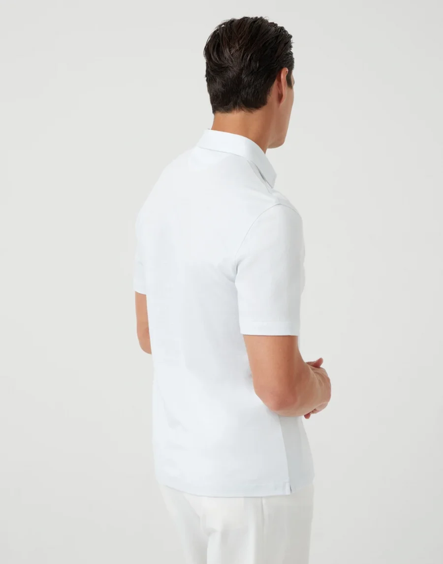 Piquet polo shirt - Brunello Cucinelli - immagine 2
