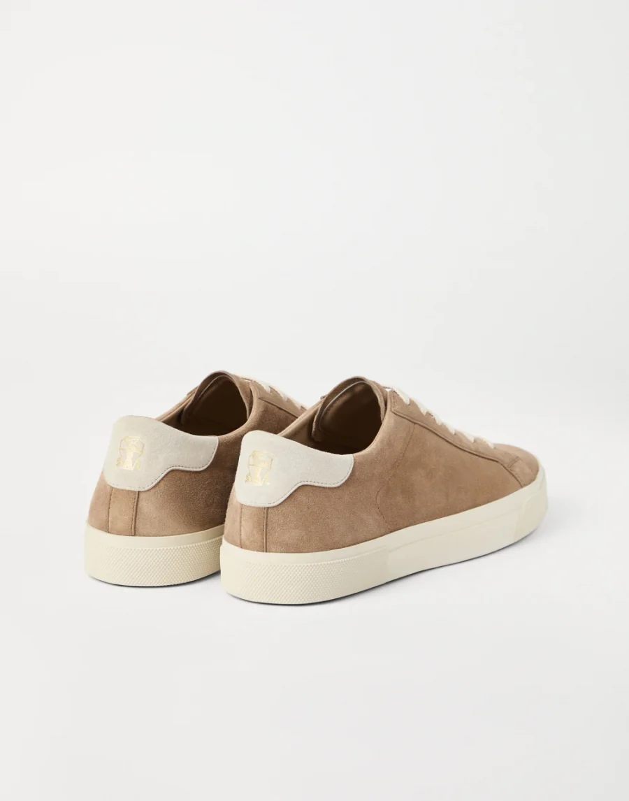 Sneakers in camoscio - Brunello Cucinelli - immagine 2