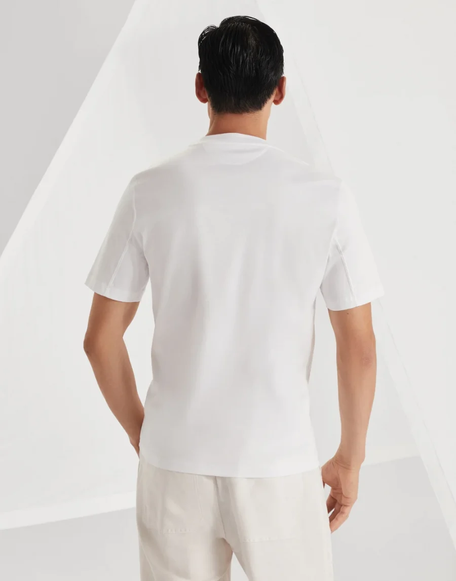 Tky print T-shirt - Brunello Cucinelli - immagine 2