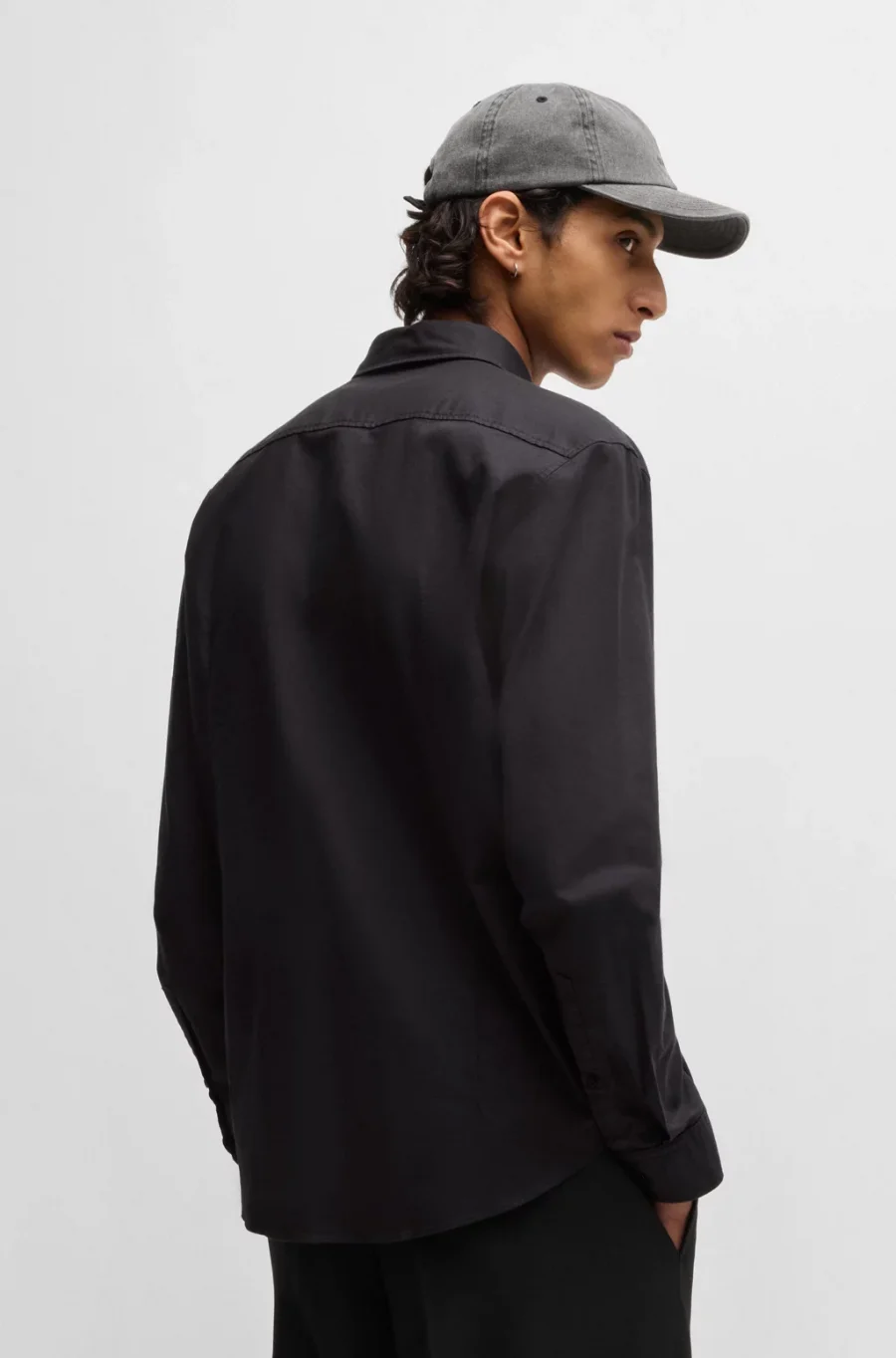 Regular fit button down shirt - Hugo - immagine 2