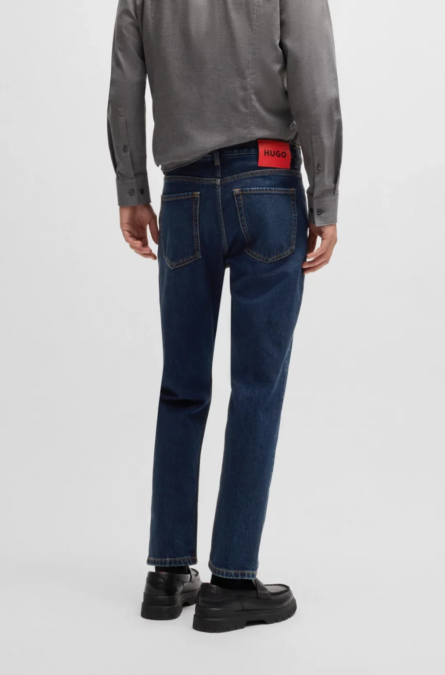 Stretch denim with tapered fit - Hugo - immagine 2