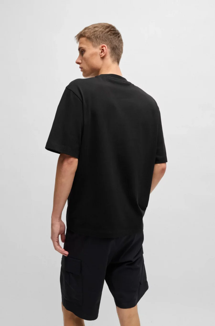 T-shirt with happy hugo logo - Hugo - immagine 2