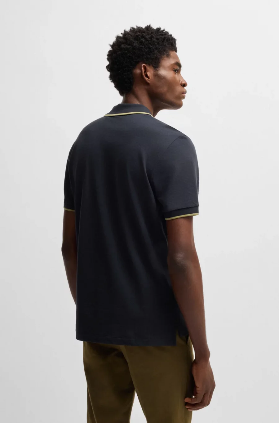 Cotton pique polo shirt - Boss - immagine 2