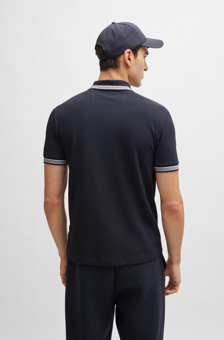 Cotton pique paddy polo shirt - Boss - immagine 2