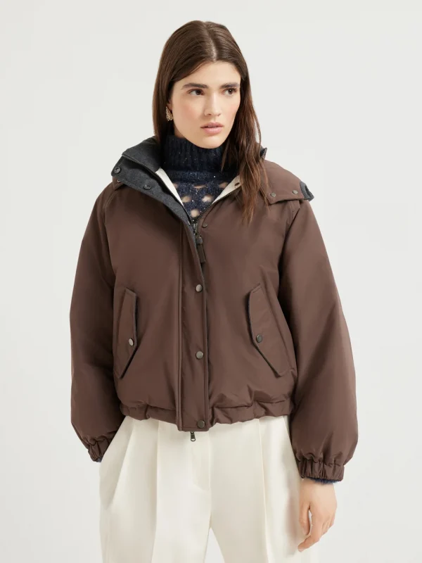 Piumino Crop - Brunello Cucinelli