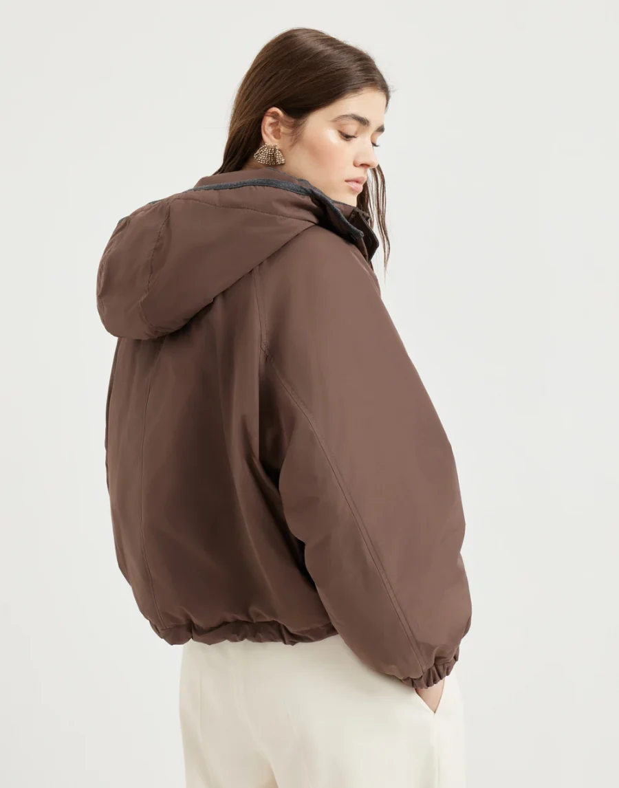 Crop Down Jacket - Brunello Cucinelli - Image 2