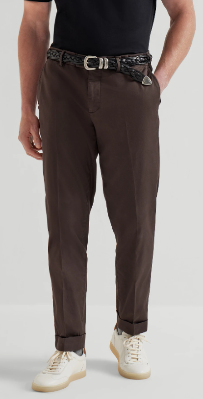 Pantalone in gabardina - Brunello Cucinelli
