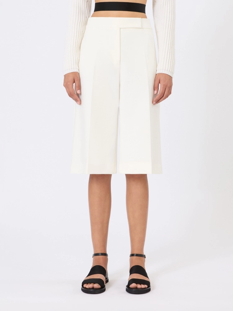 Bermuda in jersey di viscosa crêpe- Max Mara