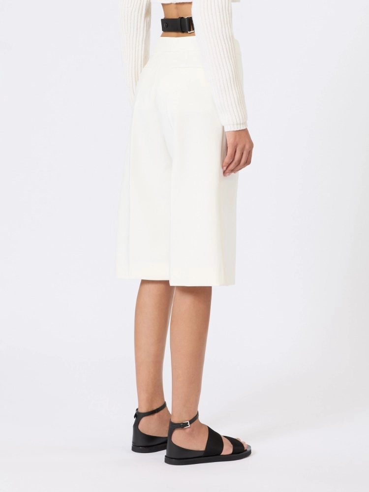 Bermuda in jersey di viscosa crêpe- Max Mara - immagine 2