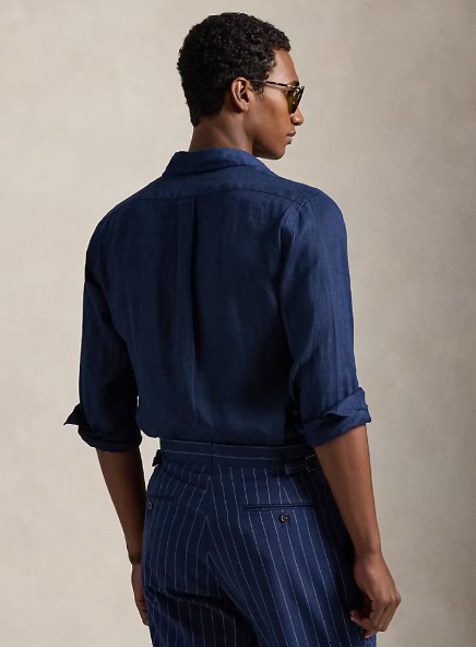 Polo Ralph Lauren Custom-Fit Linen Shirt - Image 2
