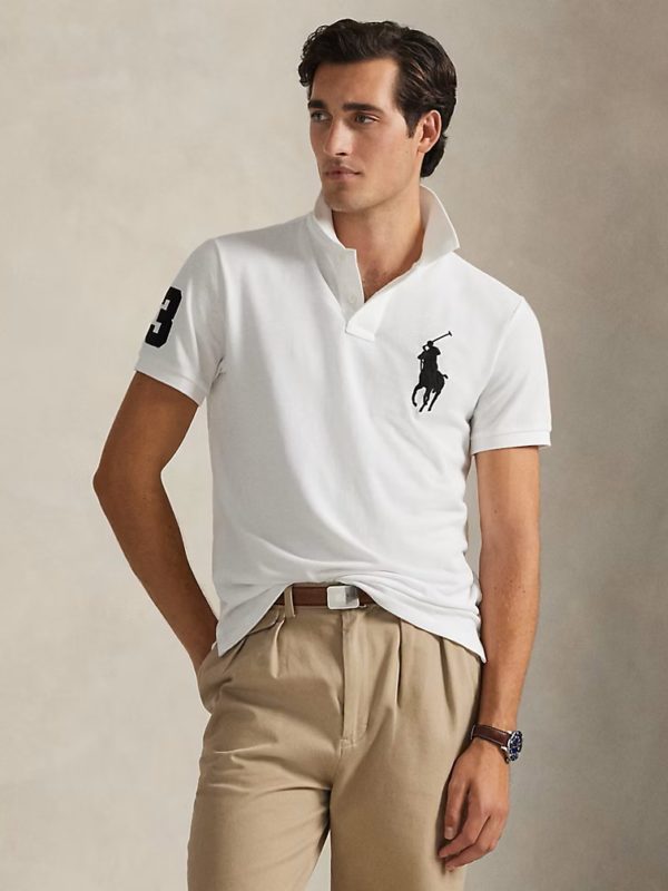 Custom Slim-Fit Pique Polo Ralph Lauren