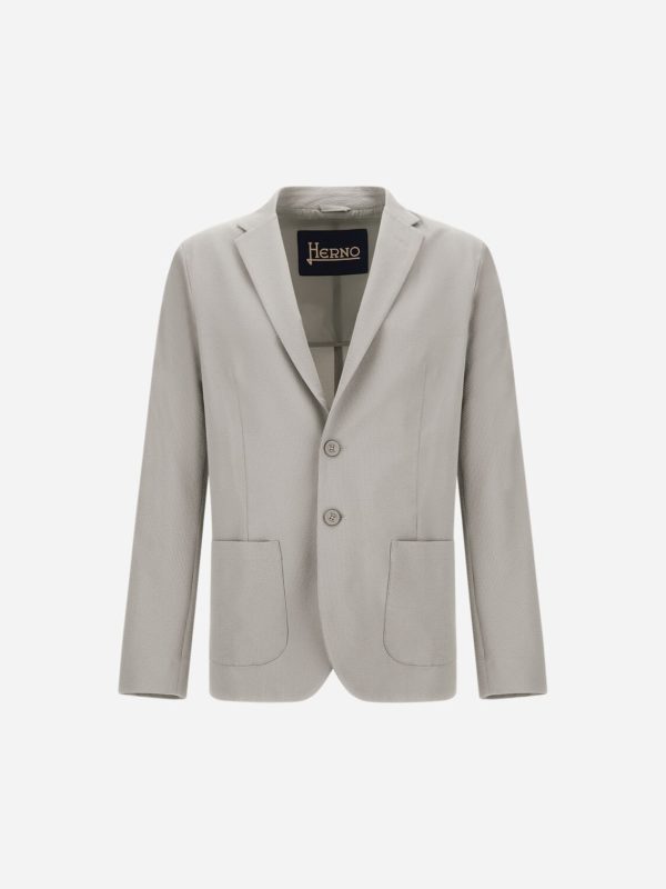 BLAZER IN SEER-CREASE- Herno