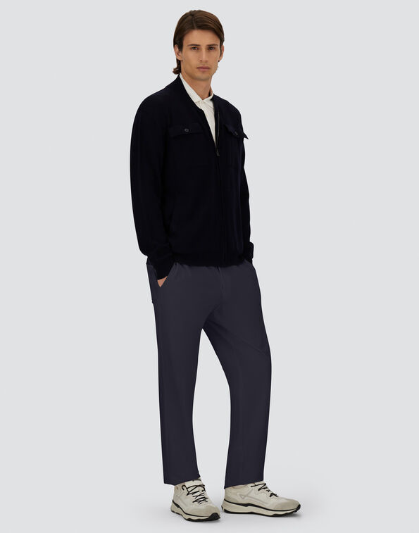 PANTALONI IN WRINKLED STRETCH NYLON- Herno