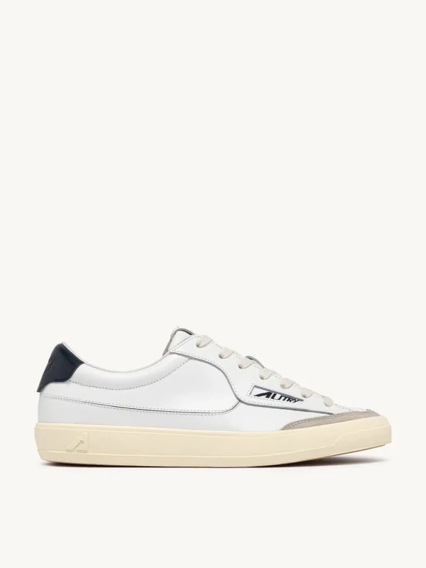 SNEAKERS WINDSCAPE LOW IN PELLE BIANCA E SPACE- Autry