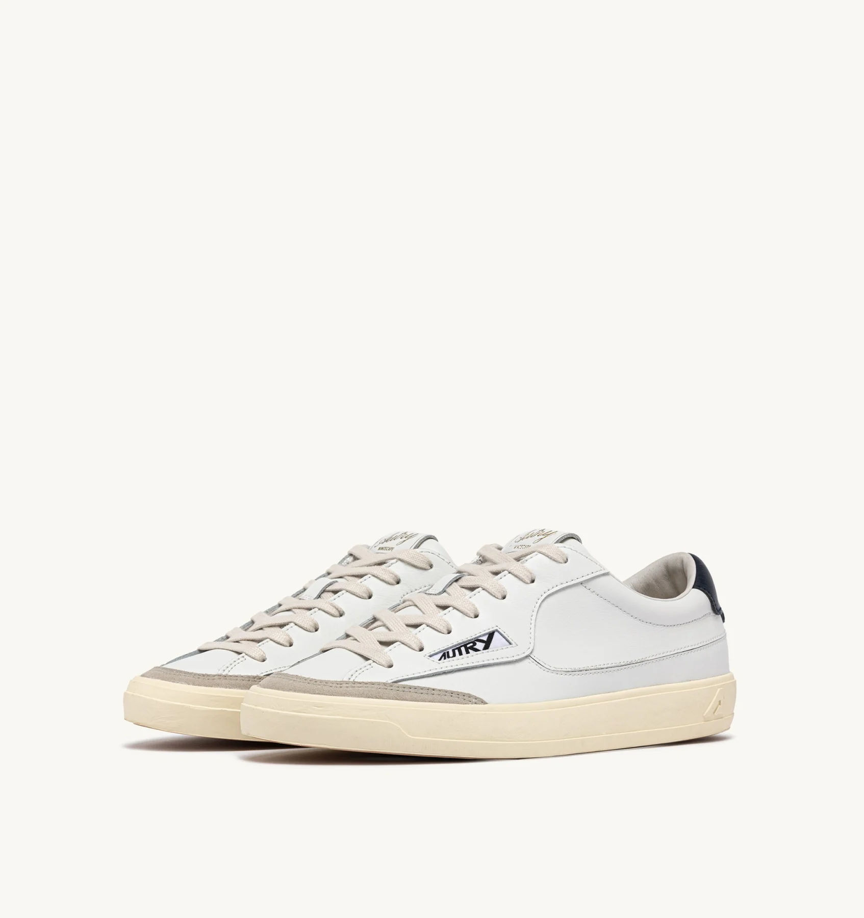 SNEAKERS WINDSCAPE LOW IN PELLE BIANCA E SPACE- Autry - immagine 2